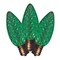 Holiday Bright Lights Holiday Bright Lights LED C9 Green 25 ct Replacement Christmas Light Bulbs BU25LEDFC9-TGRA - alternate 2